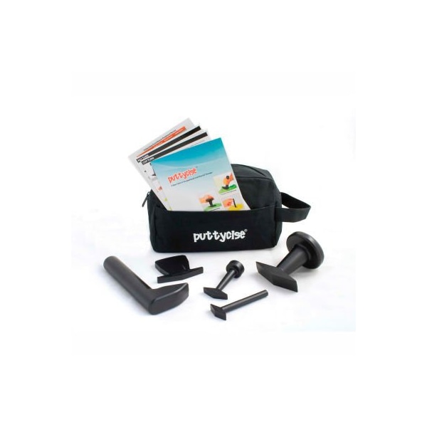 Fabrication Enterprises Puttycise TheraPutty 5-Tool Set with Bag (Knob, Peg, Key and Cap Turn, L-Bar) 336664 - main